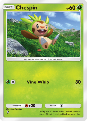 Pokemon TCG Pocket - B2 008 Chespin