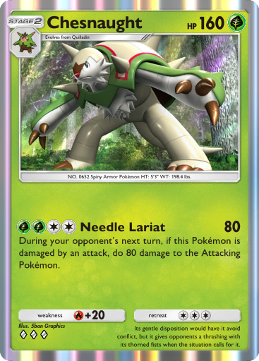 Pokemon TCG Pocket - B2 010 Chesnaught