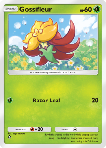 Pokemon TCG Pocket - B2 015 Gossifleur