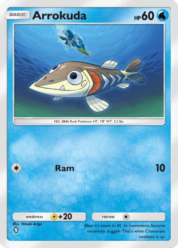 Pokemon TCG Pocket - B2 046 Arrokuda