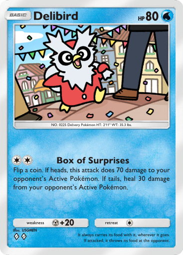Pokemon TCG Pocket - B2 032 Delibird