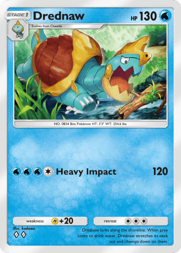 Pokemon TCG Pocket - B2 044 Drednaw