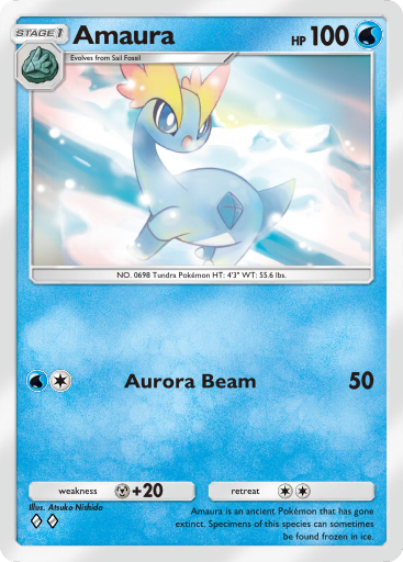 Pokemon TCG Pocket - B2 041 Amaura