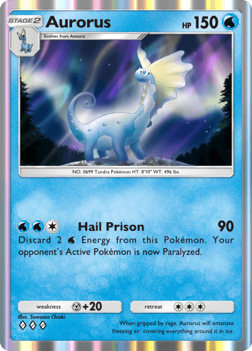 Pokemon TCG Pocket - B2 042 Aurorus