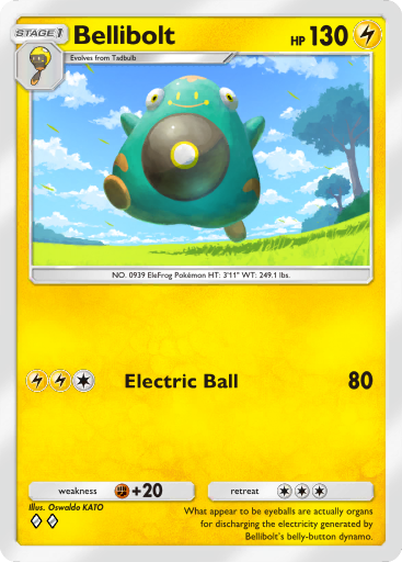 Pokemon TCG Pocket - B2 057 Bellibolt