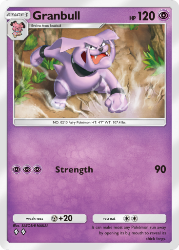 Pokemon TCG Pocket - B2 062 Granbull
