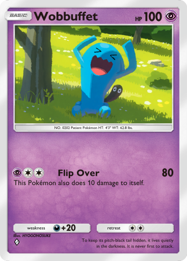 Pokemon TCG Pocket - B2 060 Wobbuffet