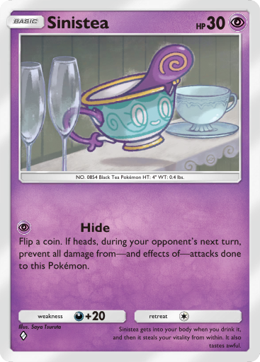 Pokemon TCG Pocket - B2 074 Sinistea