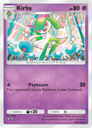 Pokemon TCG Pocket - B2 064 Kirlia