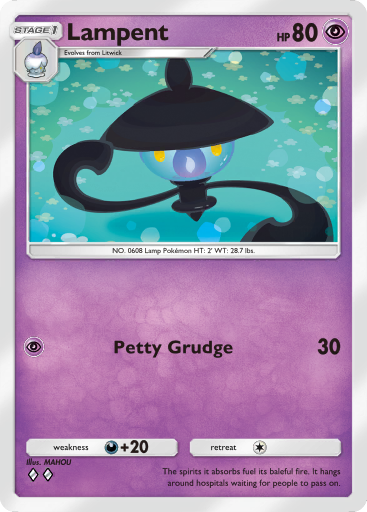 Pokemon TCG Pocket - B2 068 Lampent