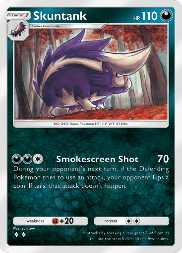 Pokemon TCG Pocket - B2 102 Skuntank