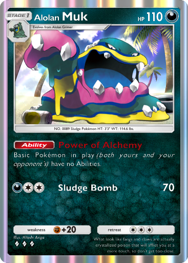 Pokemon TCG Pocket - B2 097 Alolan Muk