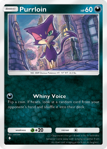 Pokemon TCG Pocket - B2 104 Purrloin