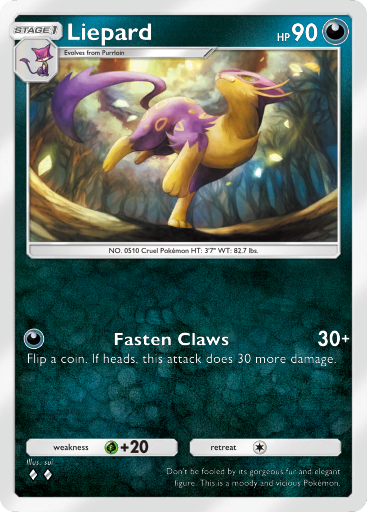 Pokemon TCG Pocket - B2 105 Liepard