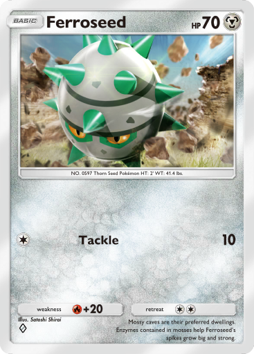 Pokemon TCG Pocket - B2 115 Ferroseed