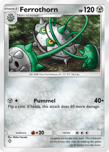 Pokemon TCG Pocket - B2 116 Ferrothorn