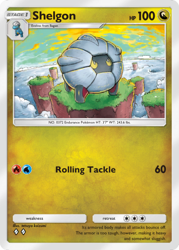 Pokemon TCG Pocket - B2 122 Shelgon