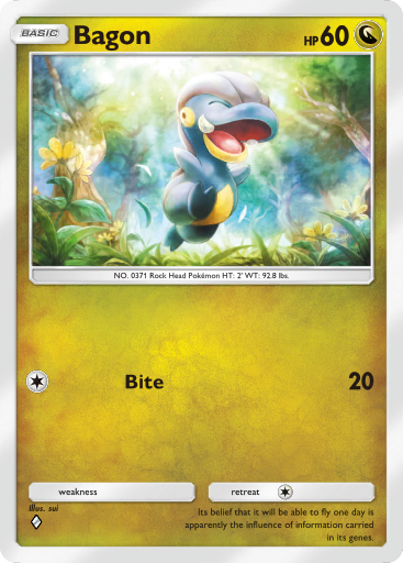 Pokemon TCG Pocket - B2 121 Bagon