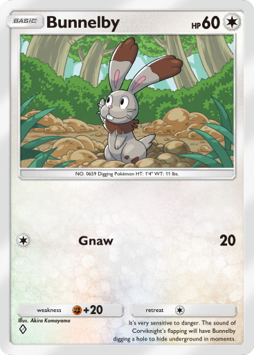 Pokemon TCG Pocket - B2 139 Bunnelby