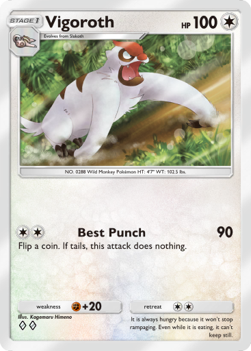 Pokemon TCG Pocket - B2 135 Vigoroth