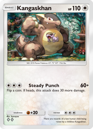 Pokemon TCG Pocket - B2 126 Kangaskhan