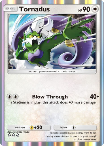Pokemon TCG Pocket - B2 138 Tornadus