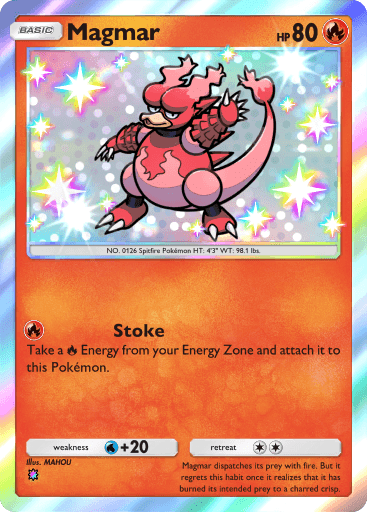 Pokemon TCG Pocket - B2 207 Magmar