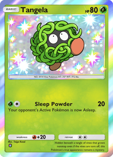 Pokemon TCG Pocket - B2 205 Tangela