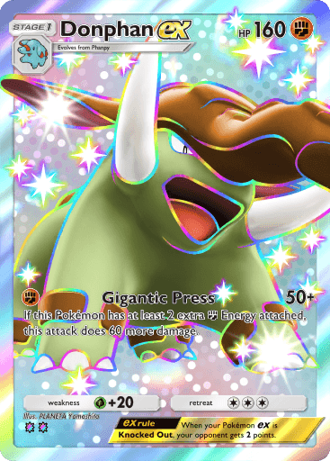 Pokemon TCG Pocket - B2 230 Donphan ex