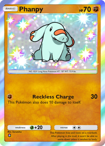 Pokemon TCG Pocket - B2 222 Phanpy