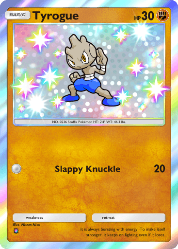 Pokemon TCG Pocket - B2 223 Tyrogue