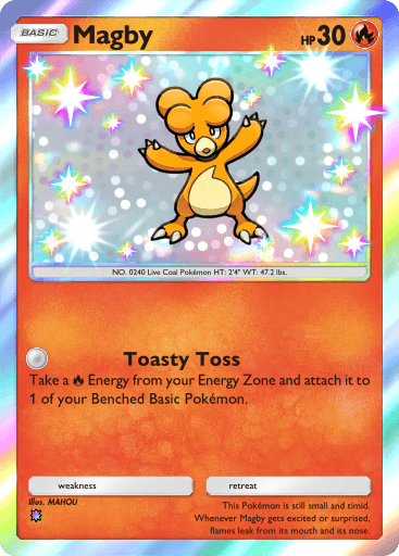 Pokemon TCG Pocket - B2 206 Magby