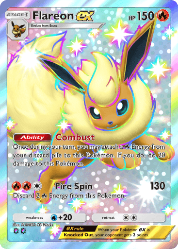 Pokemon TCG Pocket - B2 225 Flareon ex