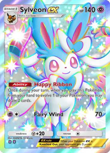 Pokemon TCG Pocket - B2 229 Sylveon ex