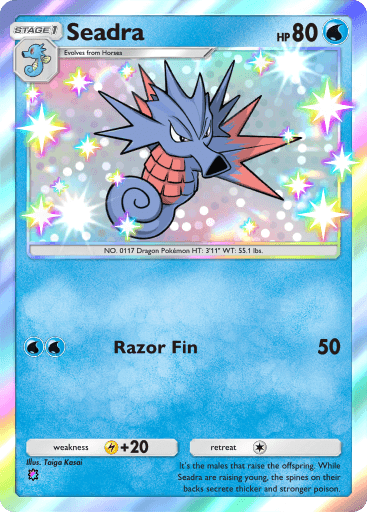 Pokemon TCG Pocket - B2 209 Seadra