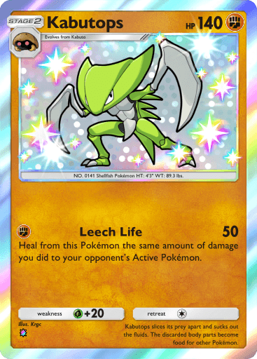 Pokemon TCG Pocket - B2 221 Kabutops