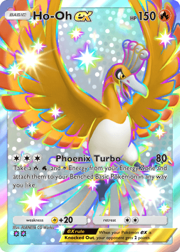 Pokemon TCG Pocket - B2 226 Ho-Oh ex
