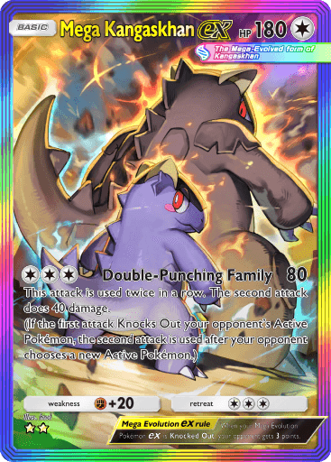 Pokemon TCG Pocket - B2 202 Mega Kangaskhan ex