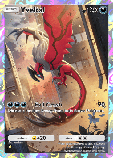 Pokemon TCG Pocket - B2 176 Yveltal