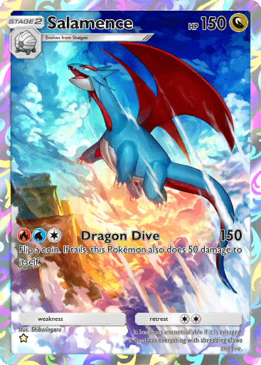 Pokemon TCG Pocket - B2 178 Salamence