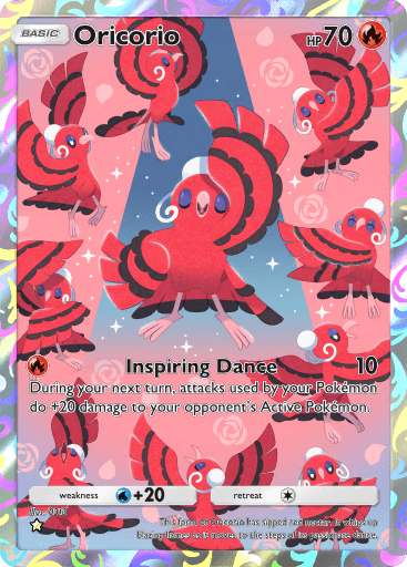 Pokemon TCG Pocket - B2 161 Oricorio