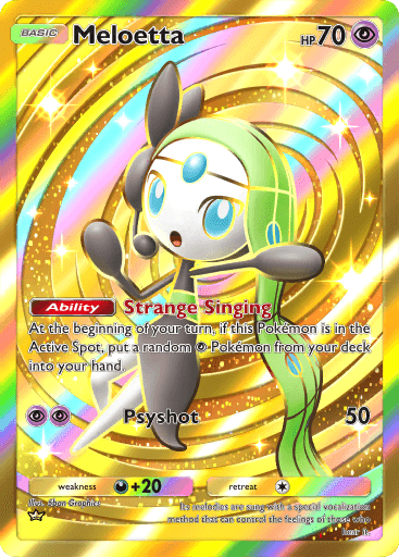 Pokemon TCG Pocket - B2 233 Meloetta