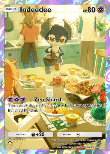 Pokemon TCG Pocket - B2 169 Indeedee