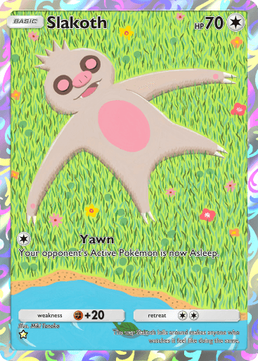 Pokemon TCG Pocket - B2 179 Slakoth