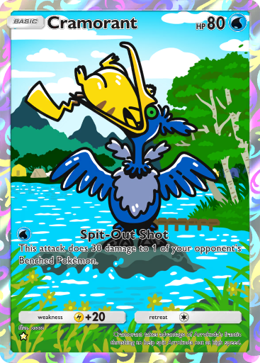 Pokemon TCG Pocket - B2 164 Cramorant