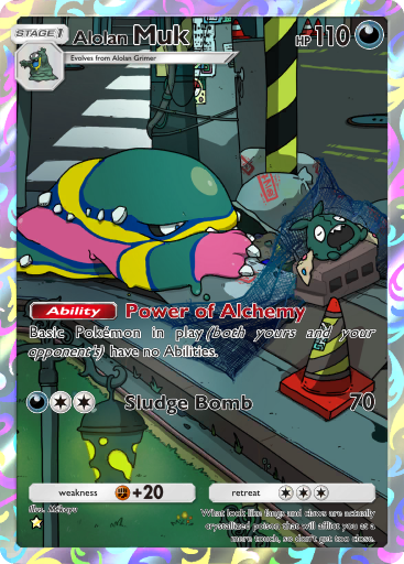 Pokemon TCG Pocket - B2 173 Alolan Muk