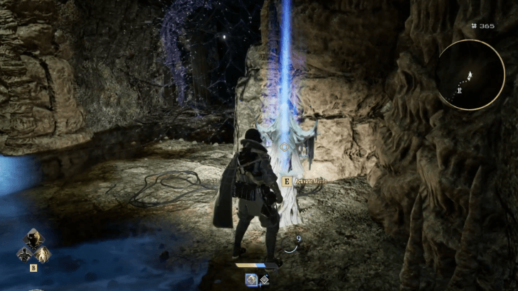 Activating First Mistle Statue