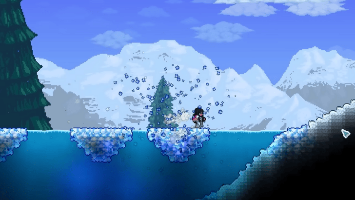 Terraria 1.4.5 ice bomb