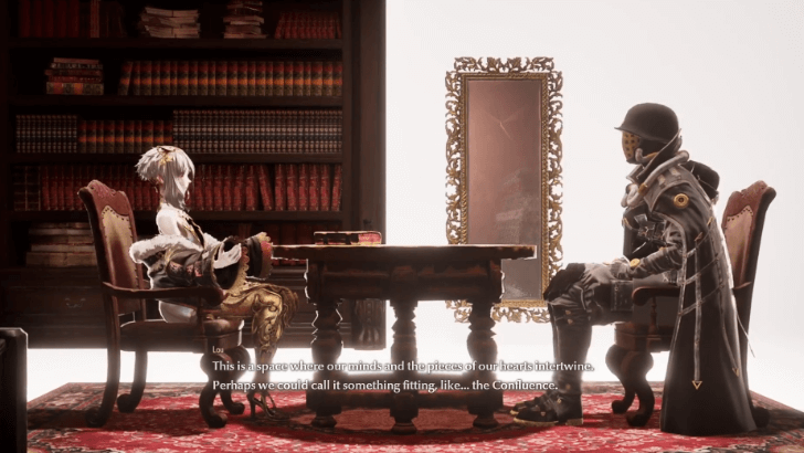 Talk to Lou Again for an item