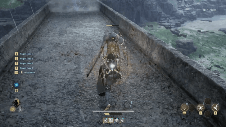 Defeat enemies as you head north